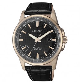 CITIZEN ECO-DRIVE MULTI FUNCTION WORLD TIME 41.0 mm- BX1008-12E