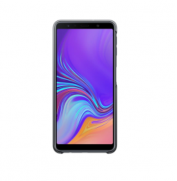 Samsung Galaxy A7 (2018) Gradation Cover Black EF-AA750CBEGWW