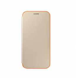 Samsung Galaxy A5 Neon Flip Cover Gold EF-FA520PFEGWW