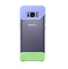 Samsung Two Piece Cover for Galaxy S8 Violet/Green EF-MG950CVEGWW