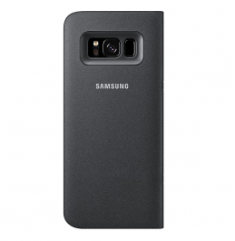 Samsung S8 LED View Cover Black EF-NG950PBEGWW