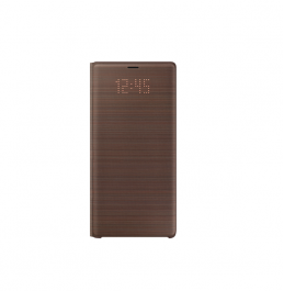 Samsung Note 9 LED View Cover Brown