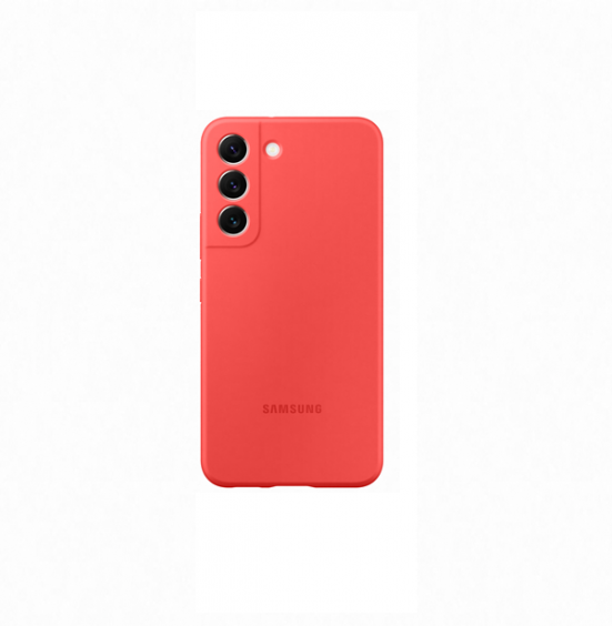 Samsung S22 Silicone Cover Red EF-PS901TPEGWW