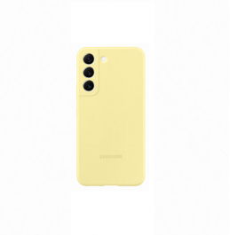 Samsung S22 Silicone Cover Yellow EF-PS901TYEGWW