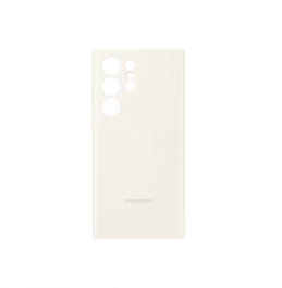 Samsung S23 Ultra Silicone Cover Cream - EF-PS918TUEGWW