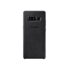 Samsung Note 8 Alcantara Cover Black