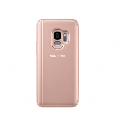 Samsung S9 Clear View Standing Cover - Gold EF-ZG960CFEGWW