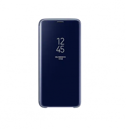 Samsung S9 Clear View Standing Cover - Blue EF-ZG960CLEGWW