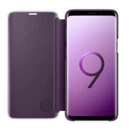 Samsung S9 Clear View Standing cover - Purple EF-ZG960CVEGWW