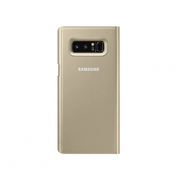 Samsung Note 8 Clear View Standing Cover Gold