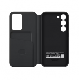 Samsung S23 Smart View Wallet Case Black - EF-ZS911CBEGWW