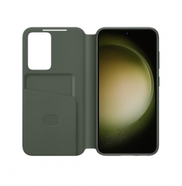 Samsung S23 Smart View Wallet Case Green - EF-ZS911CGEGWW