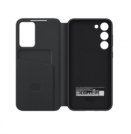 Samsung S23 Plus Smart View Wallet Case Black - EF-ZS916CBEGWW