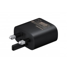 Samsung Travel Adapter (25 W) Black without cableEP-TA800NBEGAE