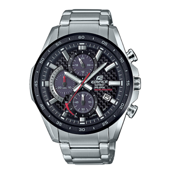 CASIO EDIFICE Solar Powered Chronograph EQS900DB-1A