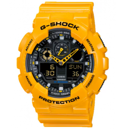 CASIO G-SHOCK ANALOG-DIGITAL GA-100 SERIES GA100A-9A