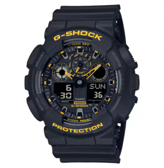 CASIO G-SHOCK ANALOG-DIGITAL GA-100 SERIES GA100CY-1A