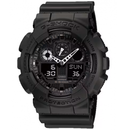CASIO G-SHOCK ANALOG-DIGITAL GA-100 SERIES GA100-1A1
