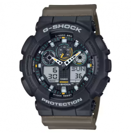 CASIO G-SHOCK ANALOG-DIGITAL GA-100 SERIES