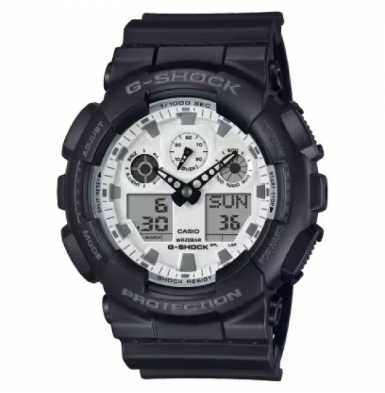 CASIO G-SHOCK ANALOG-DIGITAL GA-100 SERIES GA100WD-1A