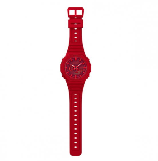 Casio G-Shock Standard Analog Digital Watch Red GA2100-4A