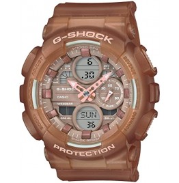 Casio G-Shock, Standard Analog - Digital GMAS140NC-5A2 Watch Brown