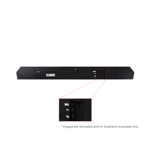 Q-Series Soundbar 5.1.2ch with Sub-Woofer HW-Q800C/ZN