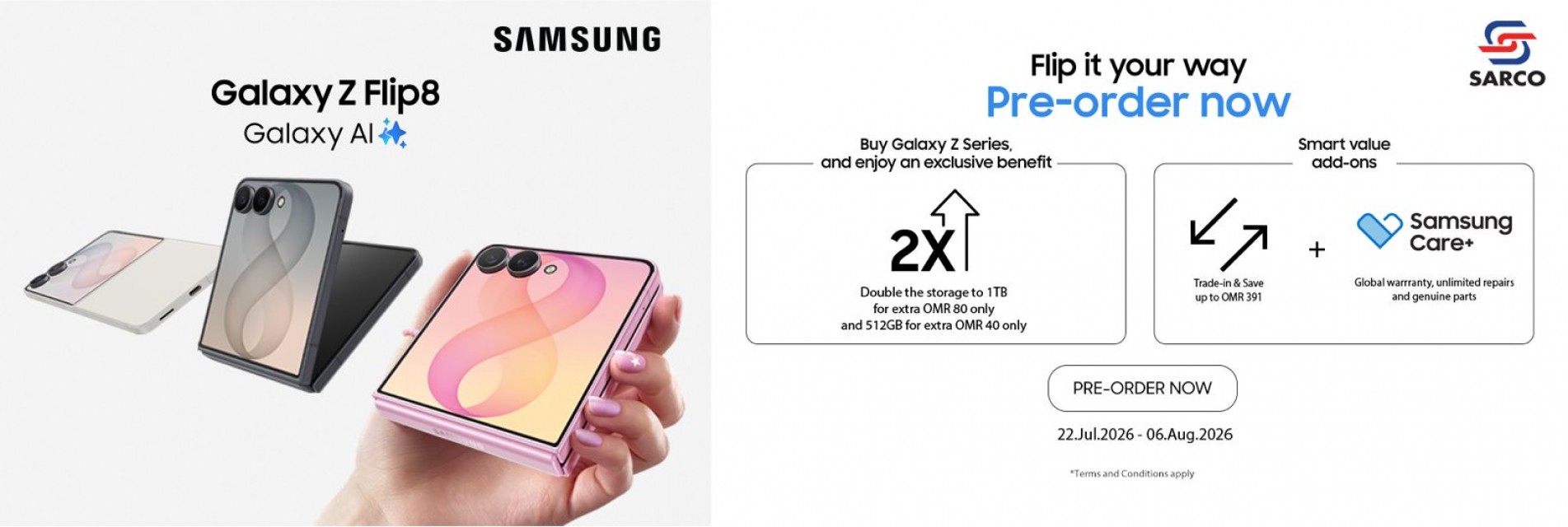 Flip 8 Pre-order