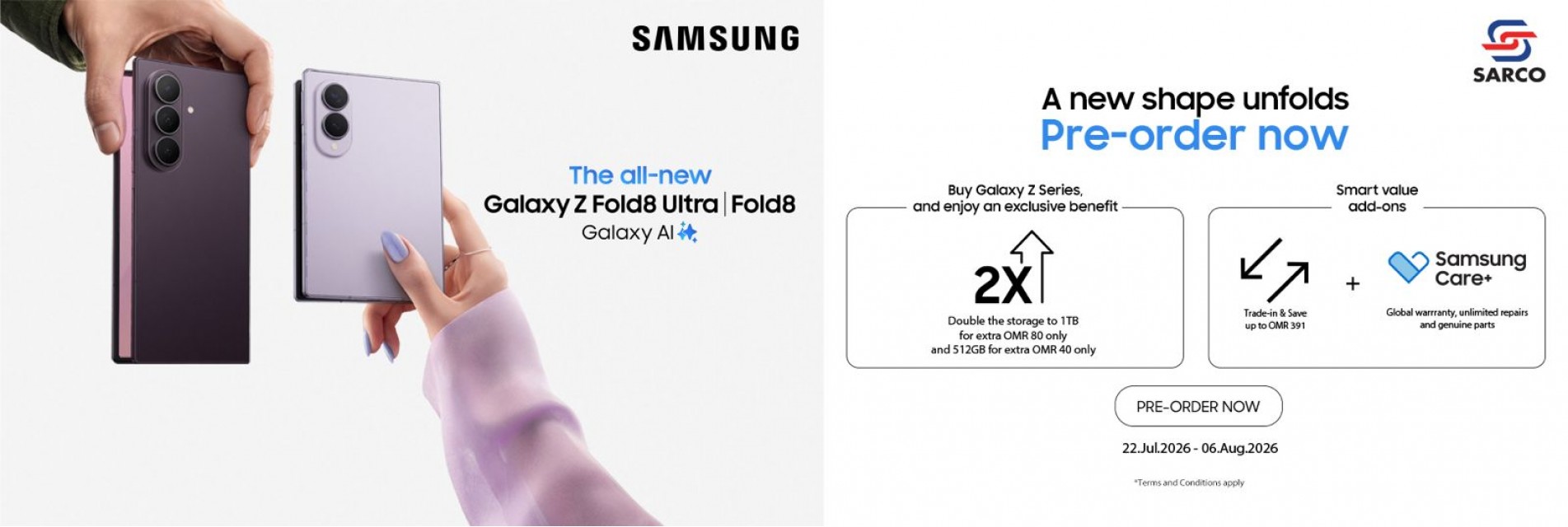 Fold 8 Pre-order