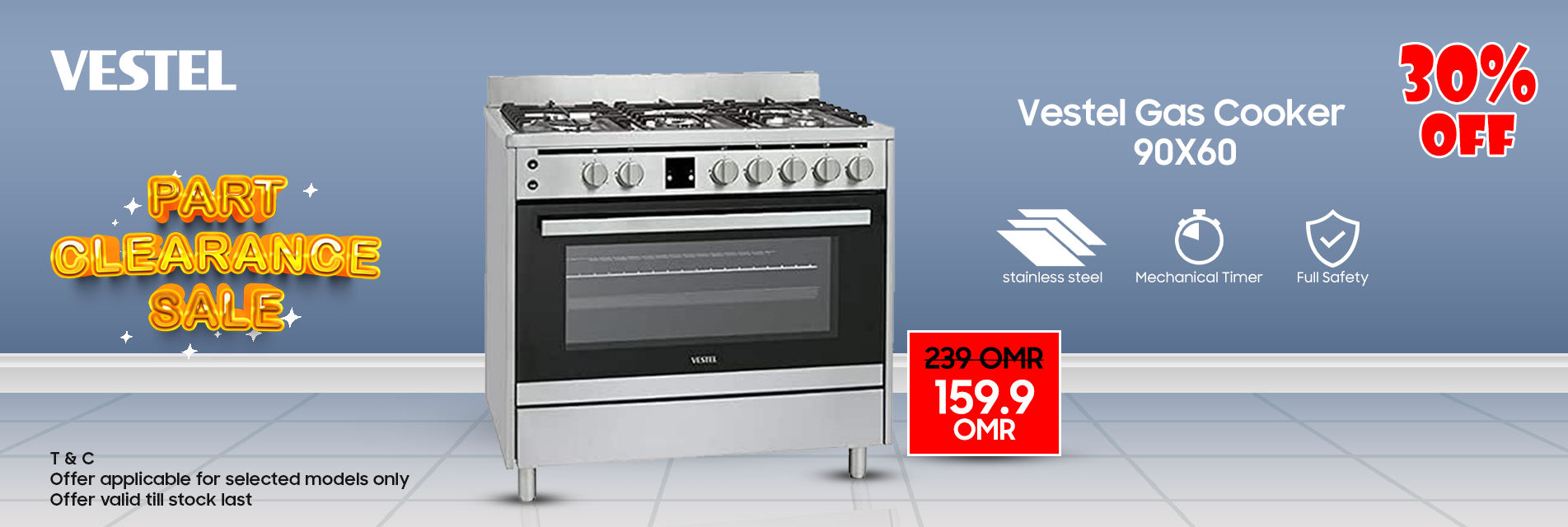 Vestel Banner
