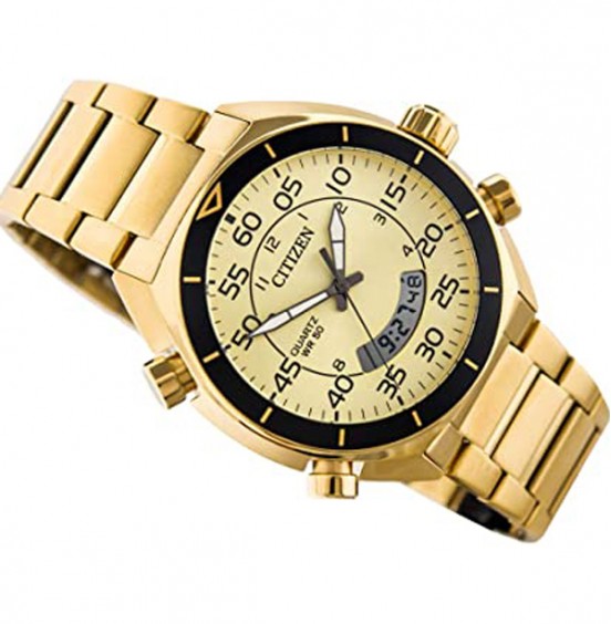 CITIZEN QUARTZ MULTI FUNCTION DIGITAL/ANALOGUE 44mm- JM5472-52P