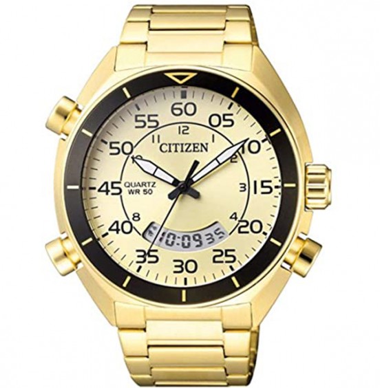CITIZEN QUARTZ MULTI FUNCTION DIGITAL/ANALOGUE 44mm- JM5472-52P