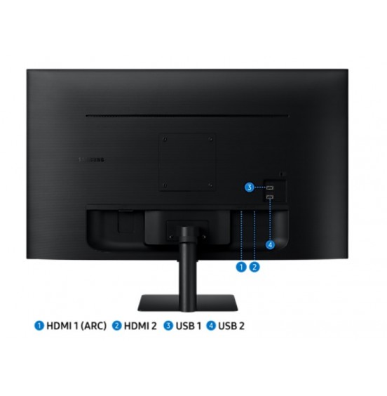 Samsung Smart Monitor 32" Black LS32BM500EMXUE