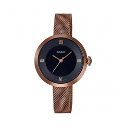 Casio Ladies Watch Water Resistant Rose Gold LTPE154MR-1A Casio Ladies Watch Water Resistant Rose Gold LTPE154MR-1A