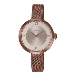 Casio Ladies Watch Water Resistant Rose Gold LTPE154MR-9A Casio Ladies Watch Water Resistant Rose Gold LTPE154MR-9A