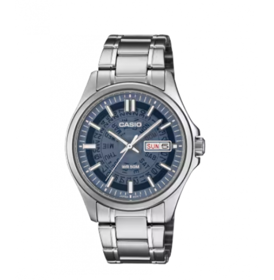 CASIO Vintage MTPE740-2A1 - Analogue Day-Date Watch