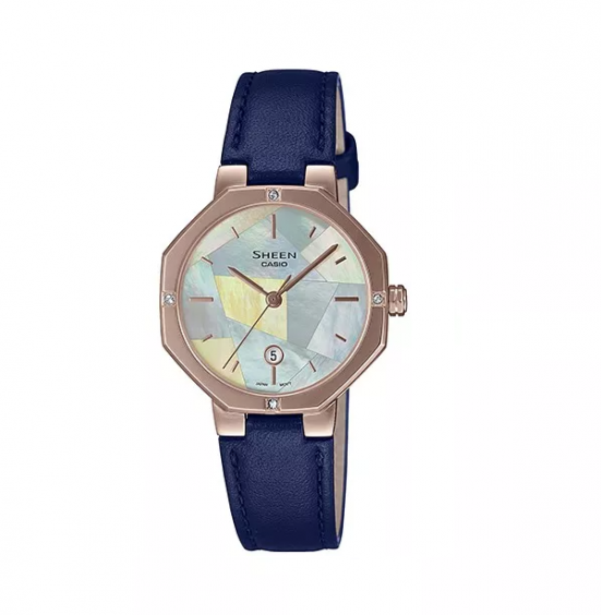 CASIO SHEEN Blue Unisex Watch SHE4543CGL-2A