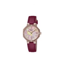 CASIO SHEEN Peach Gold Watch SHE4543CGL-4A