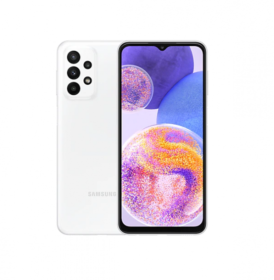 Samsung Galaxy A23 LTE 6.6" 4GB RAM 64GB Memory SM-A235FZWUMEA White