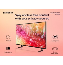Samsung 55" Crystal UHD Smart TV UA55DU7000UXZN