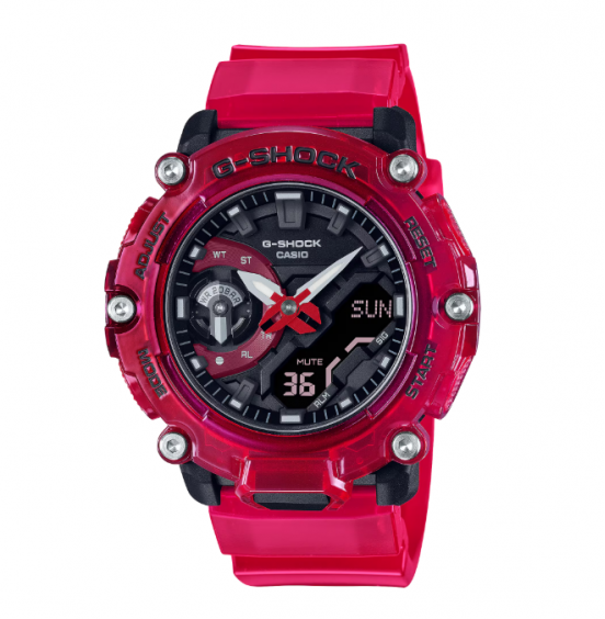 CASIO G-SHOCK ANALOG-DIGITAL Sound Wave Series GA2200SKL-4A